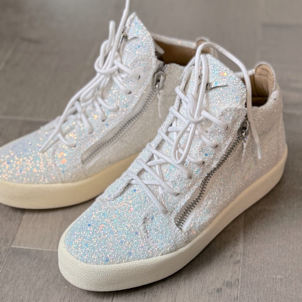 Giuseppe Zanotti Kris Glitter High Tops